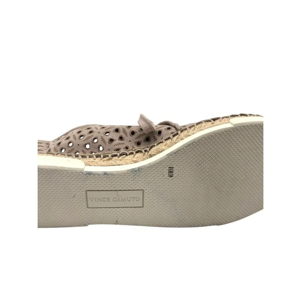 Vince Camuto Thera Women’s Espadrille Sneakers, Nude, Sz. 8.5 M